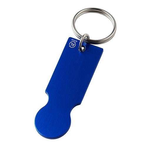 Obesek za ključe z žetonom za nakupovaln