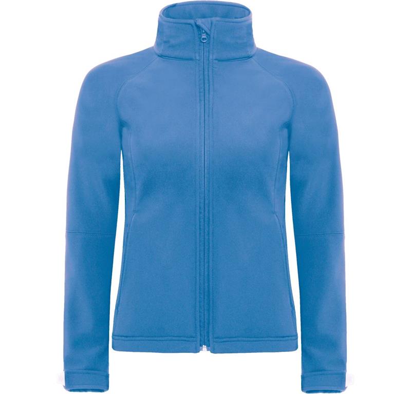 Ladies' 3-Layer Hooded Softshell Jacket