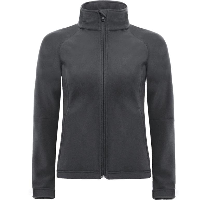 Damen 3-Lagen Kapuzen Softshell Jacke Ho