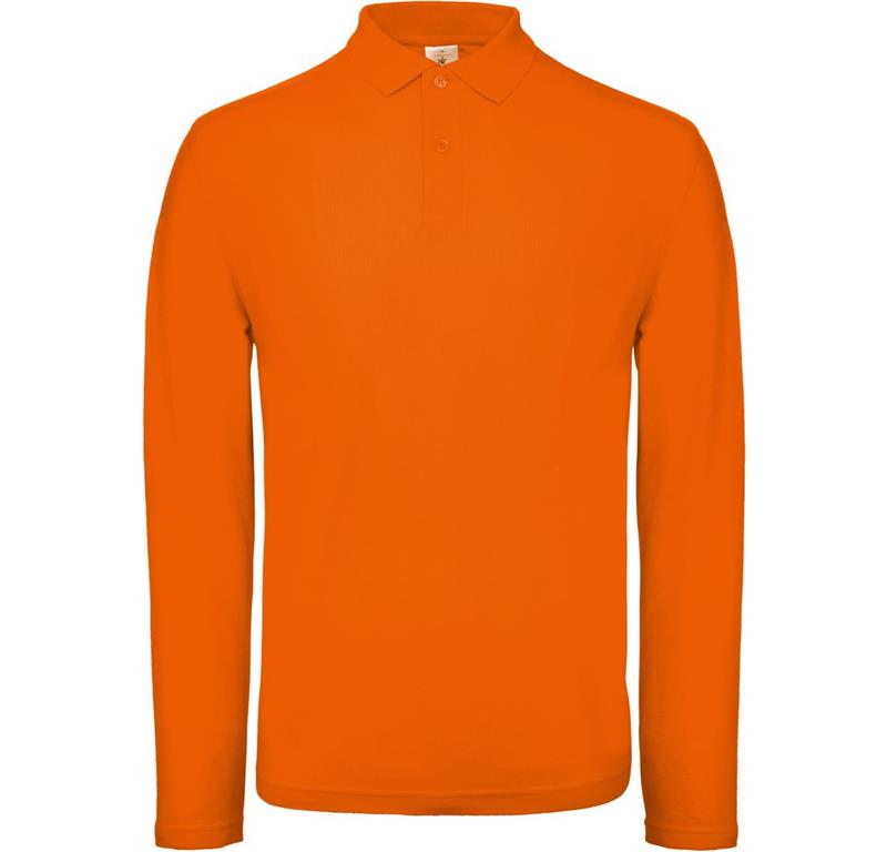 Herren Piqué Polo langarm ID.001 LSL