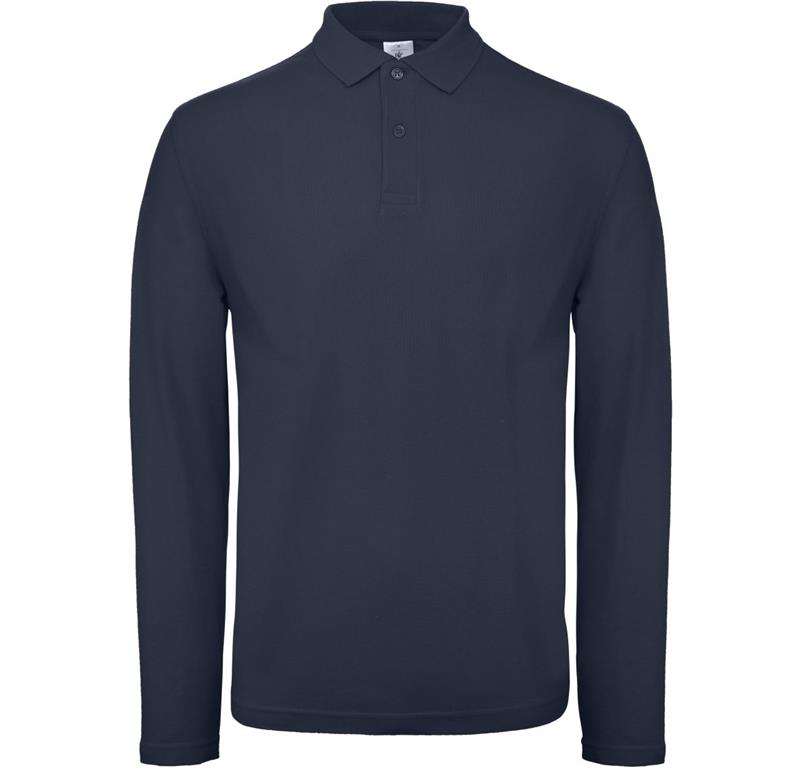 Men's Piqué Polo long-sleeve ID.001 LSL