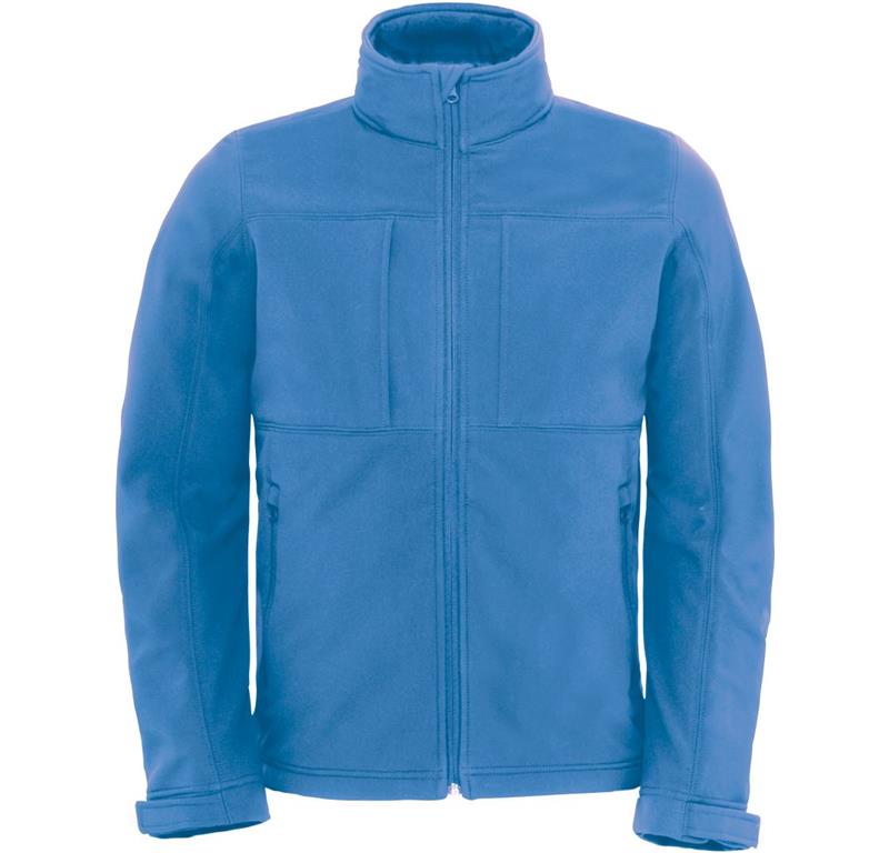 Herren 3-Lagen Kapuzen Softshell Jacke H