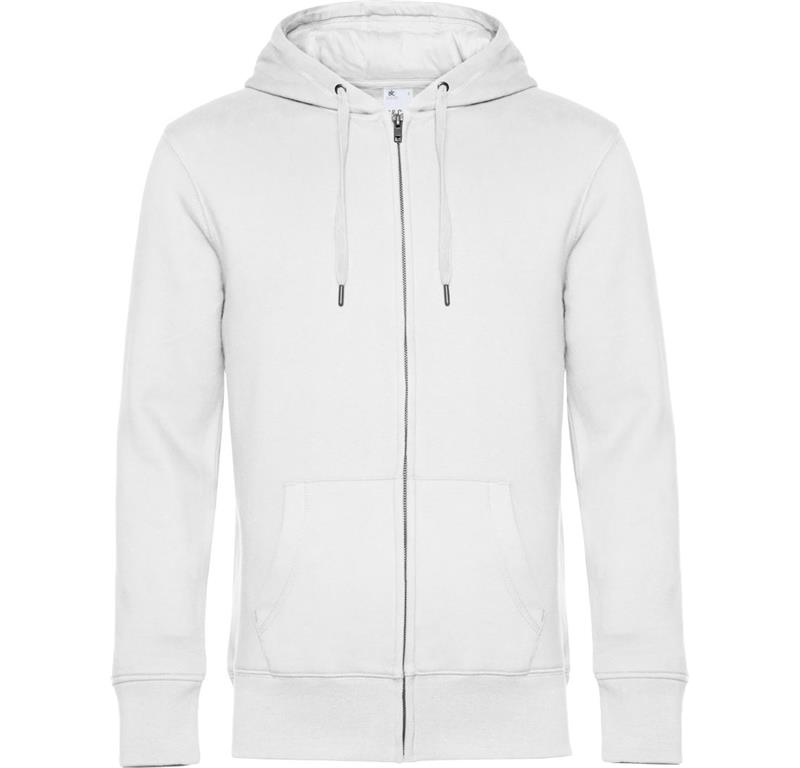 Herren Kapuzen Sweatjacke KING Zipped Ho