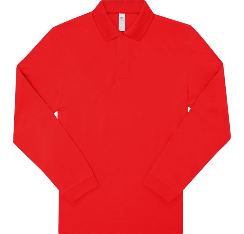 Moška polo majica z dolgimi rokavi U425