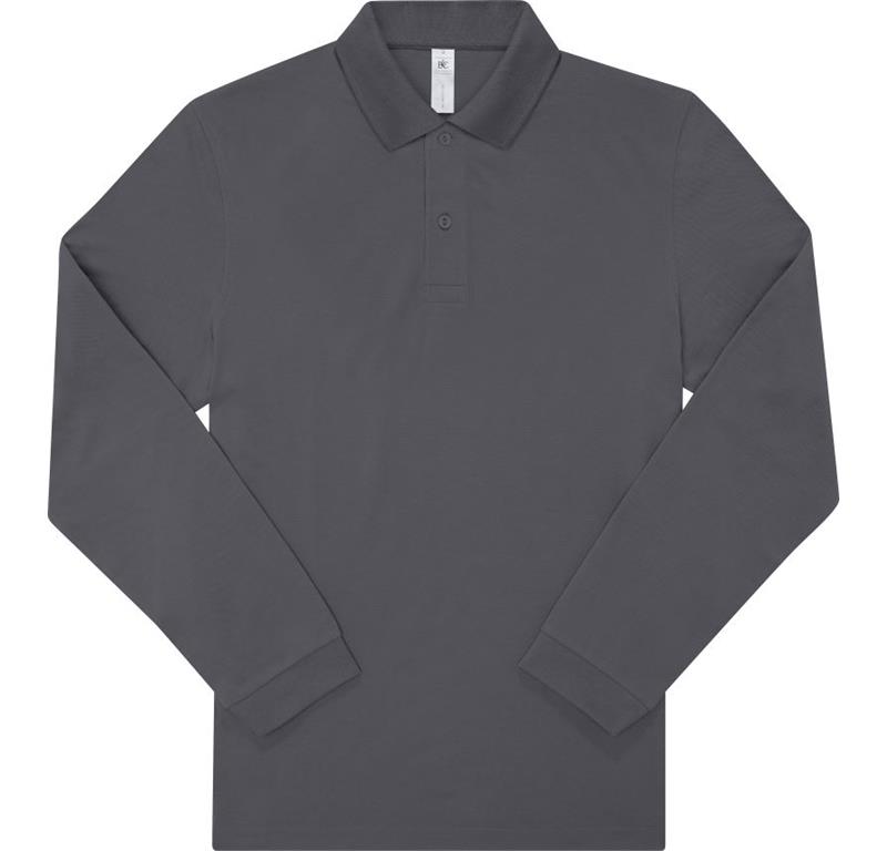 Moška polo majica z dolgimi rokavi U425