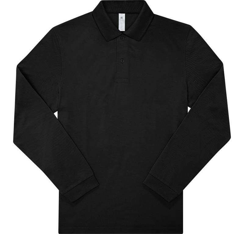 Moška polo majica z dolgimi rokavi U425