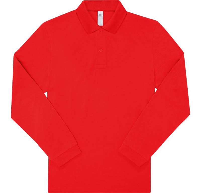 Moška polo majica z dolgimi rokavi U427