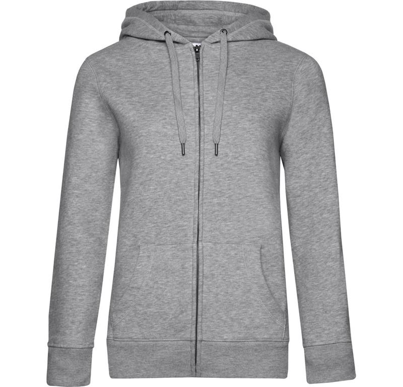 Damen Kapuzen Sweatjacke QUEEN Zipped Ho