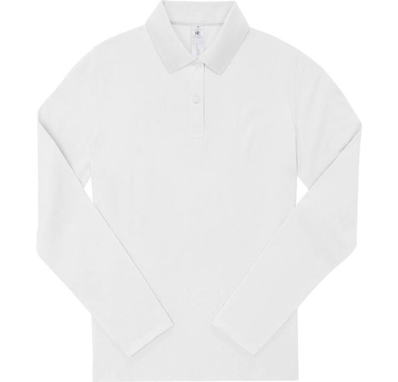 Ženska polo majica z dolgimi rokavi W462