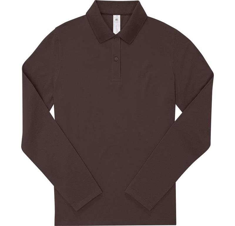 Ženska polo majica z dolgimi rokavi W462