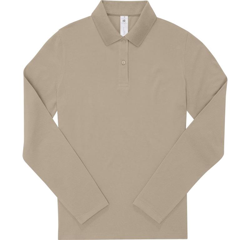 Ženska polo majica z dolgimi rokavi W462