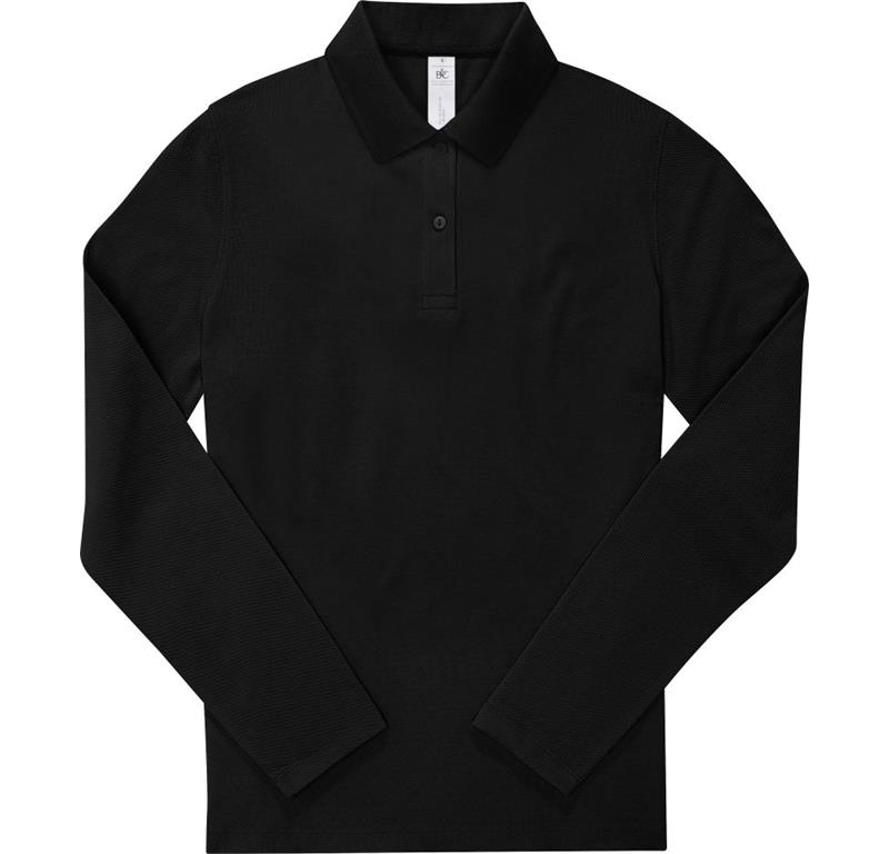Ženska polo majica z dolgimi rokavi W462