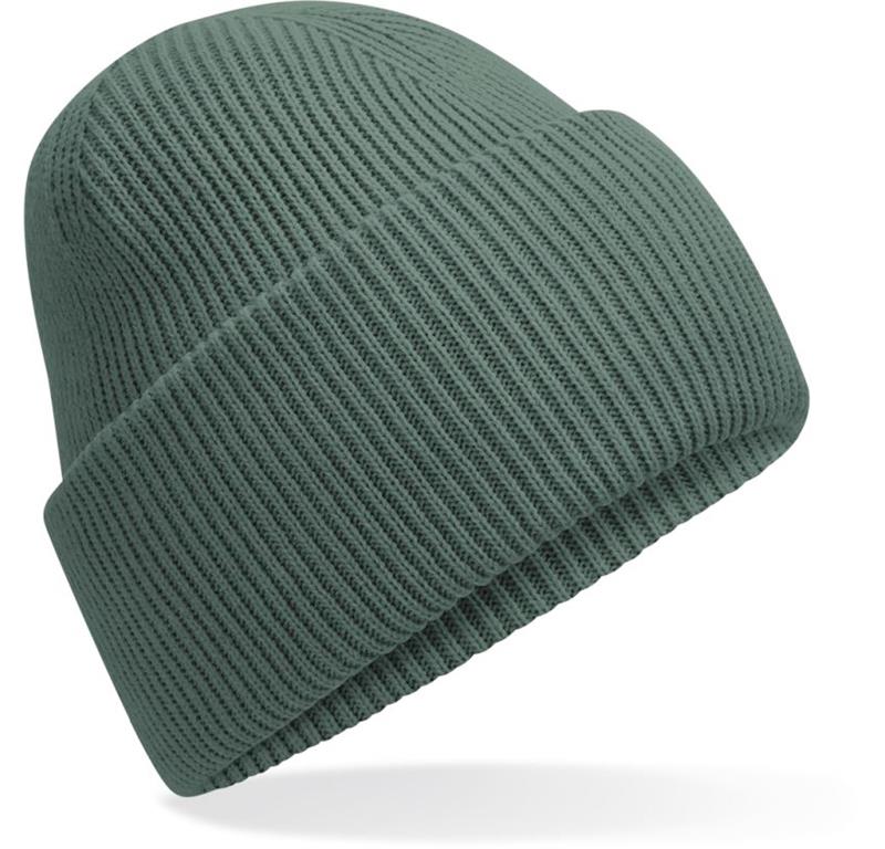 Strickmütze mit Umschlag "Recycled" B385