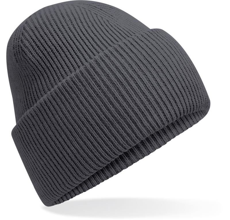 Strickmütze mit Umschlag "Recycled" B385