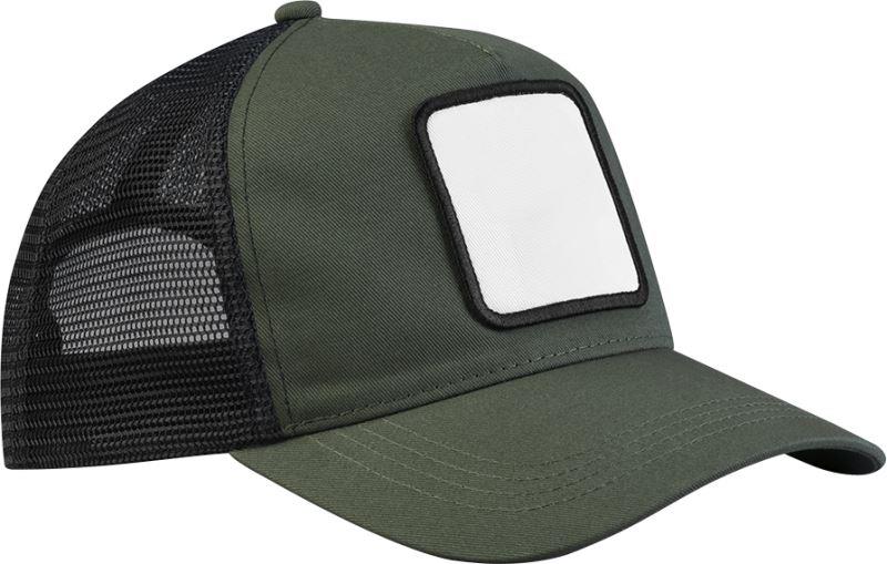 5 Panel Trucker Kappe mit Patch Beechfie