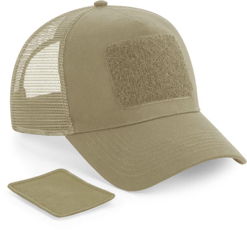 5 Panel Cap "Removable Patch Trucker" Be