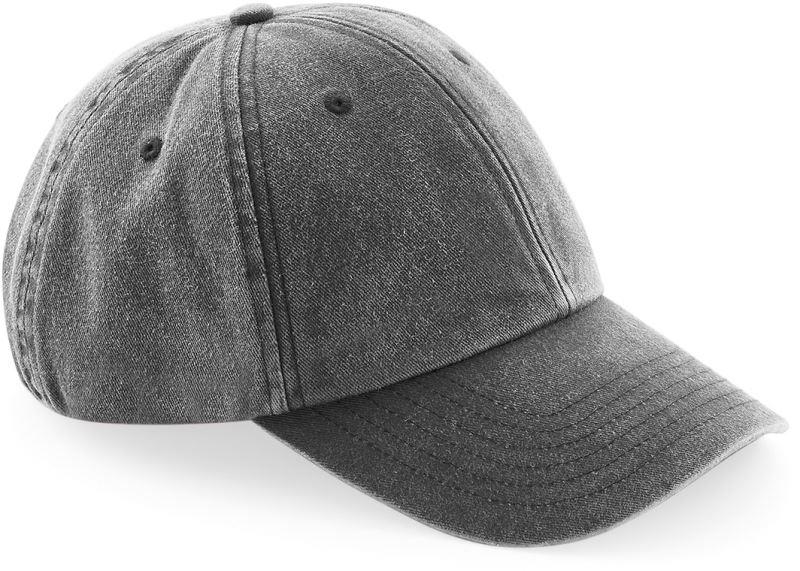 6 Panel Low Profile Cap "Vintage" B 655