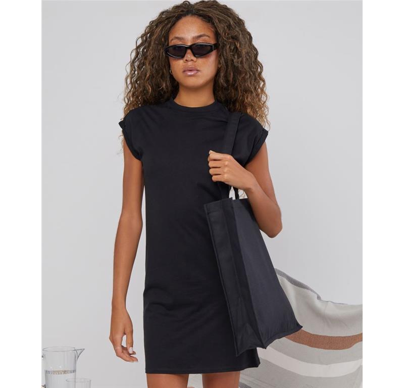 T-Shirt Kleid mit Stehkragen BY 101