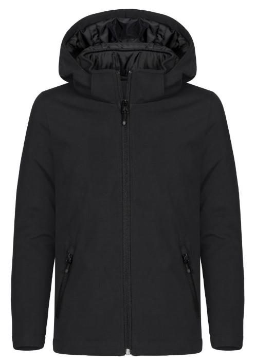 Padded Kids' Hooded Softshell Jacket Pad