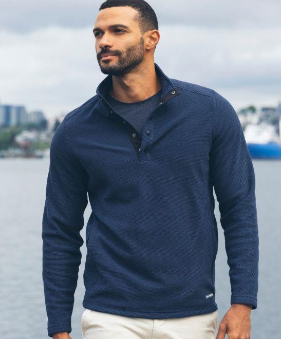 Men's Fleece Sweater "Hunts Point" Hunts