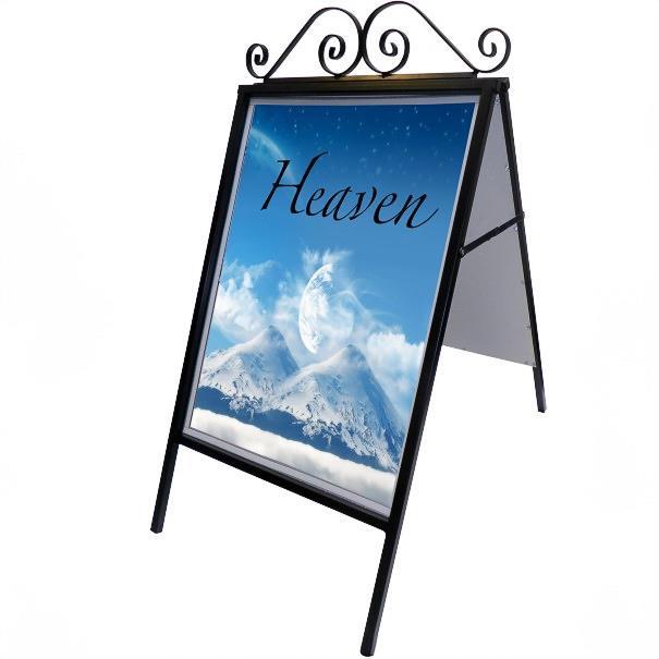 Antikes Kundenstopper, 50 x 70 cm