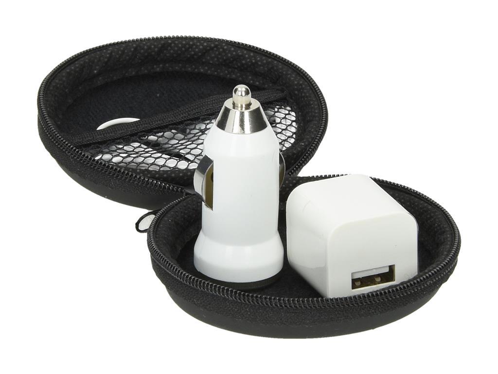 Potovalni adapter v etuiju ROUND