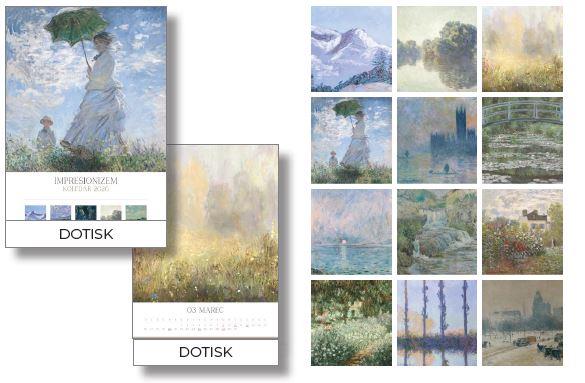 Koledar IMPRESIONIZEM