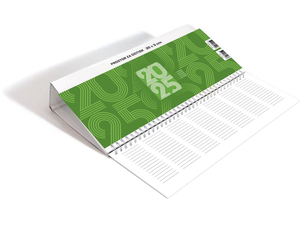 Koledar NAMIZNI LEŽEČI