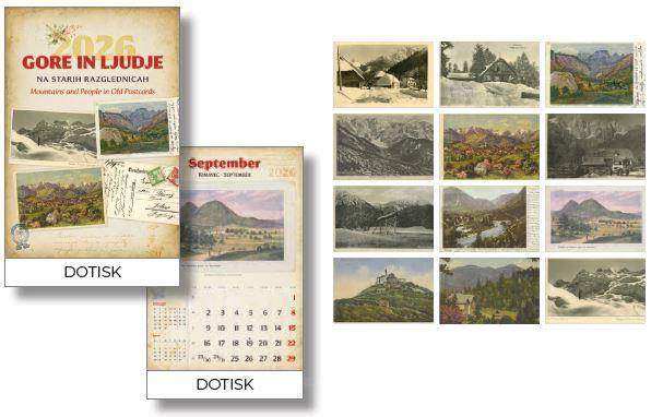 Koledar GORE IN LJUDJE