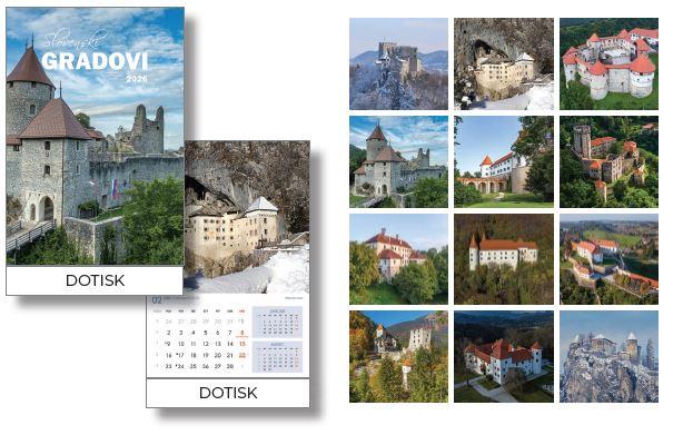 Koledar SLOVENSKI GRADOVI