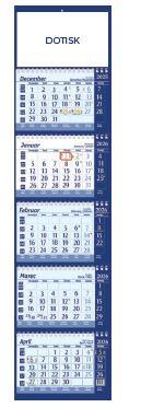 5-delni koledar ŠPIRALNI