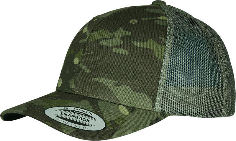 6 Panel Retro Kappe Multicam® 6606MC