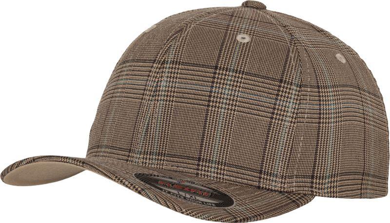 6 Panel Flexfit Glen Check Kappe 6196