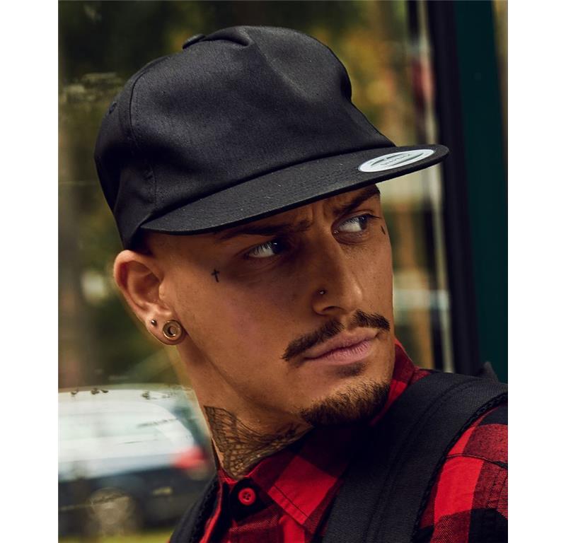 5 Panel Snapback Cap 6502