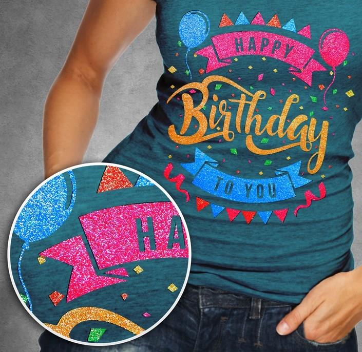 Subli DARK GLITTER (no cut)