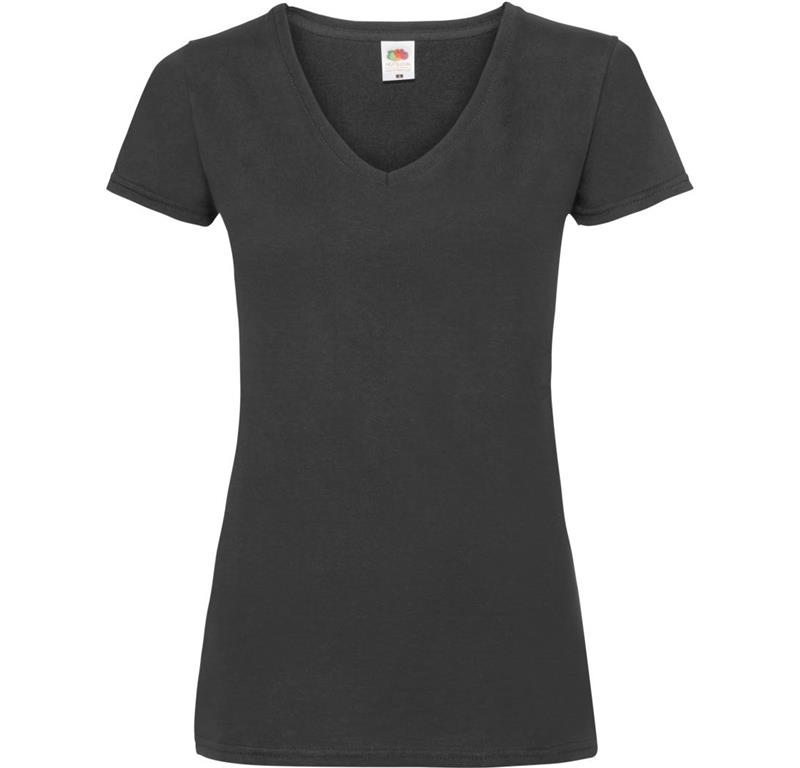 Ladies' V-Neck T-Shirt Lady-Fit Valuewei