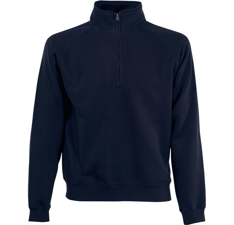 Sweater mit 1/4 Zip Premium Zip Neck Swe
