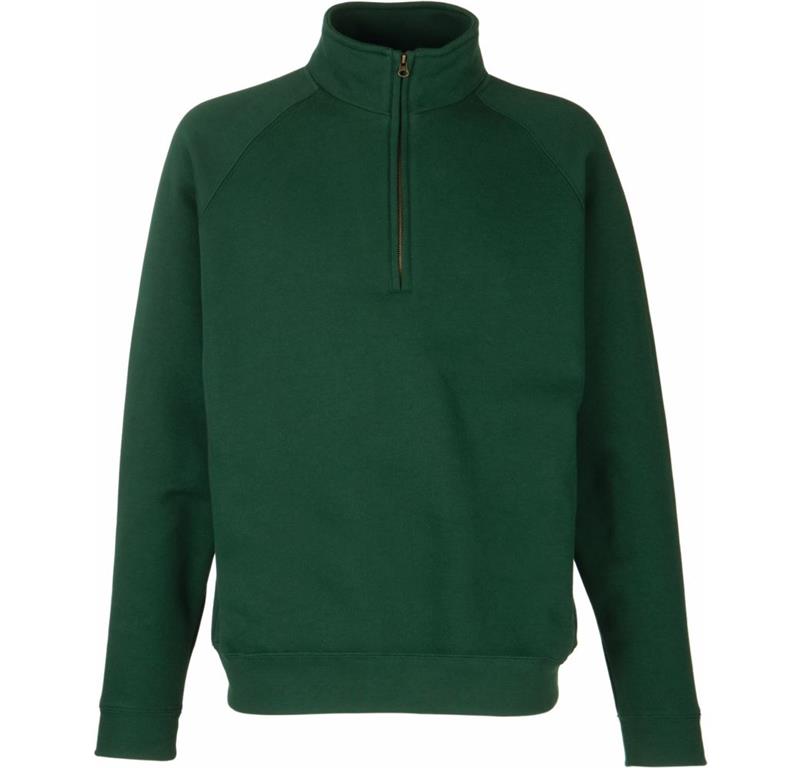 Sweater mit 1/4 Zip Premium Zip Neck Swe