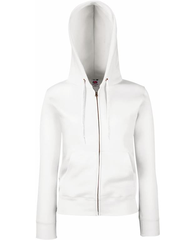 Ladies' Hooded Sweat Jacket Premium Lady