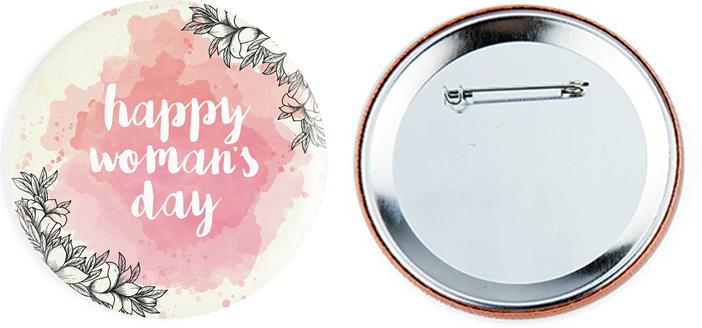 Broška okrogla 75 mm