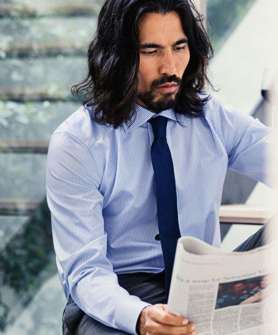 Twill Shirt long-sleeve YB 50