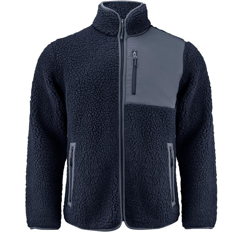 Men's Sherpa Fleece Jacket "Two-Tone" Ki