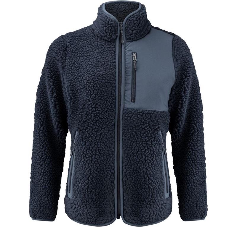 Damen Sherpa Fleece Jacke "Two-Tone" Kin