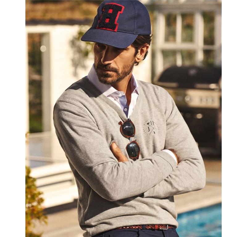 Moški pulover V-izrez ASHLAND