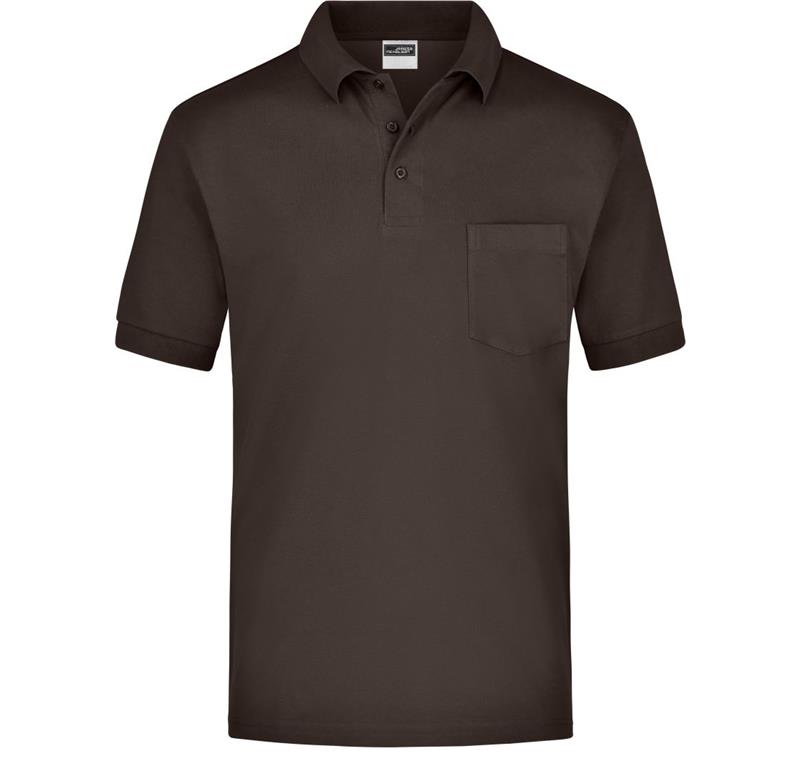 Piqué Polo mit Brusttasche JN 26