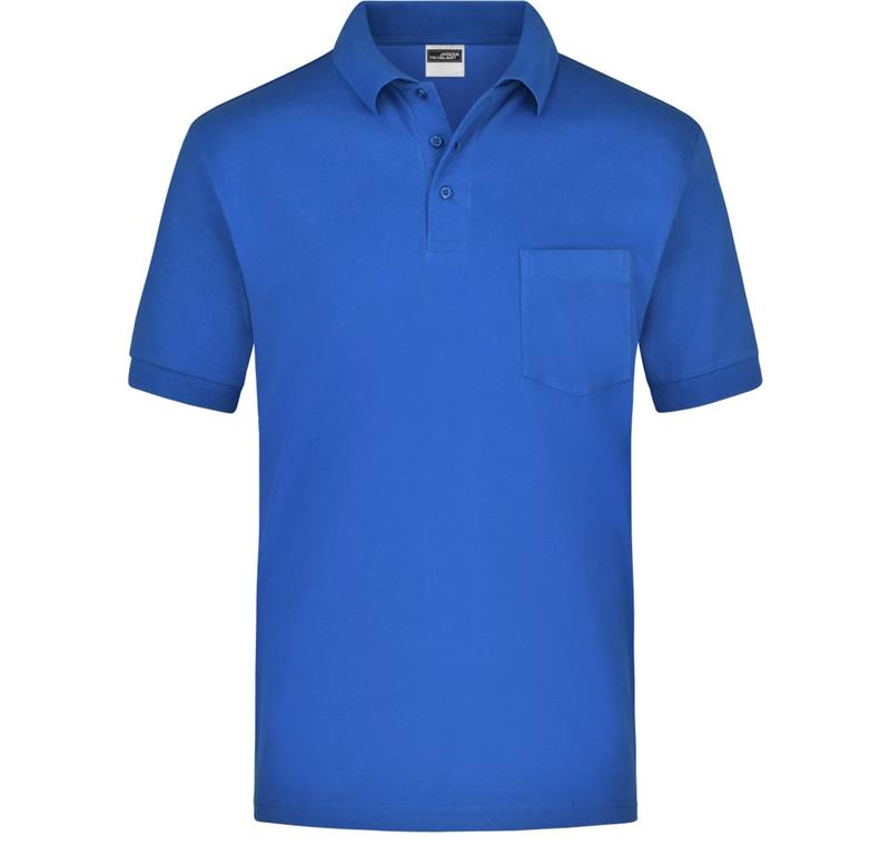 Piqué Polo with Breast Pocket JN 26