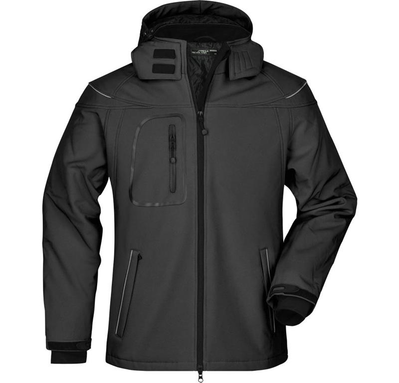 Herren 3-Lagen Winter Softshell Jacke Da