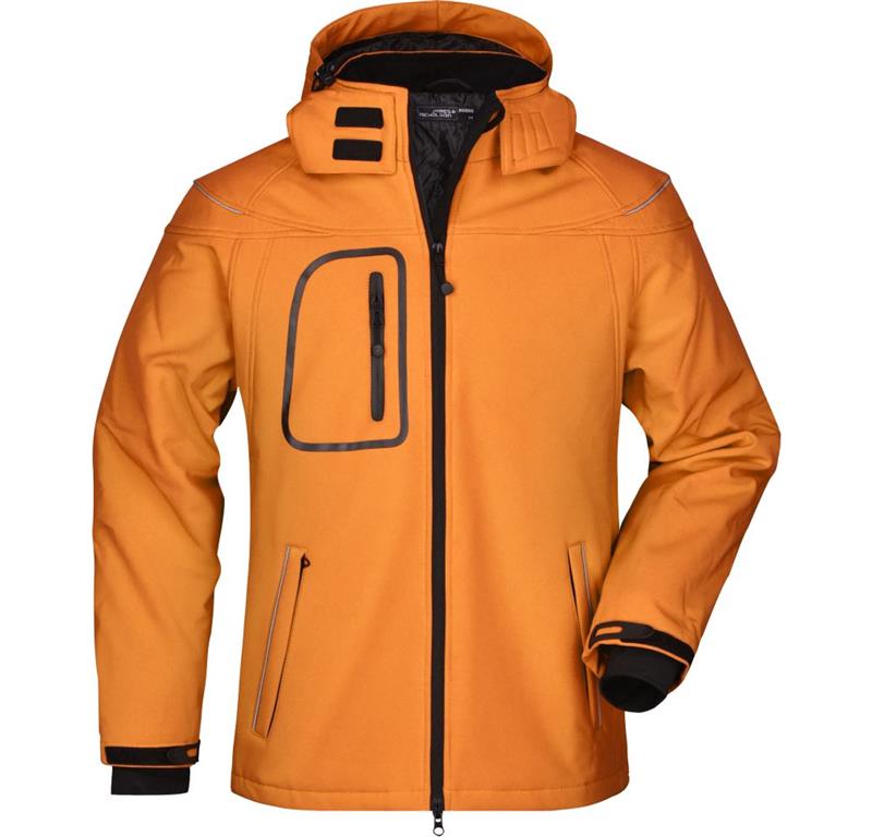 Men's 3-Layer Winter Softshell Jacket Da