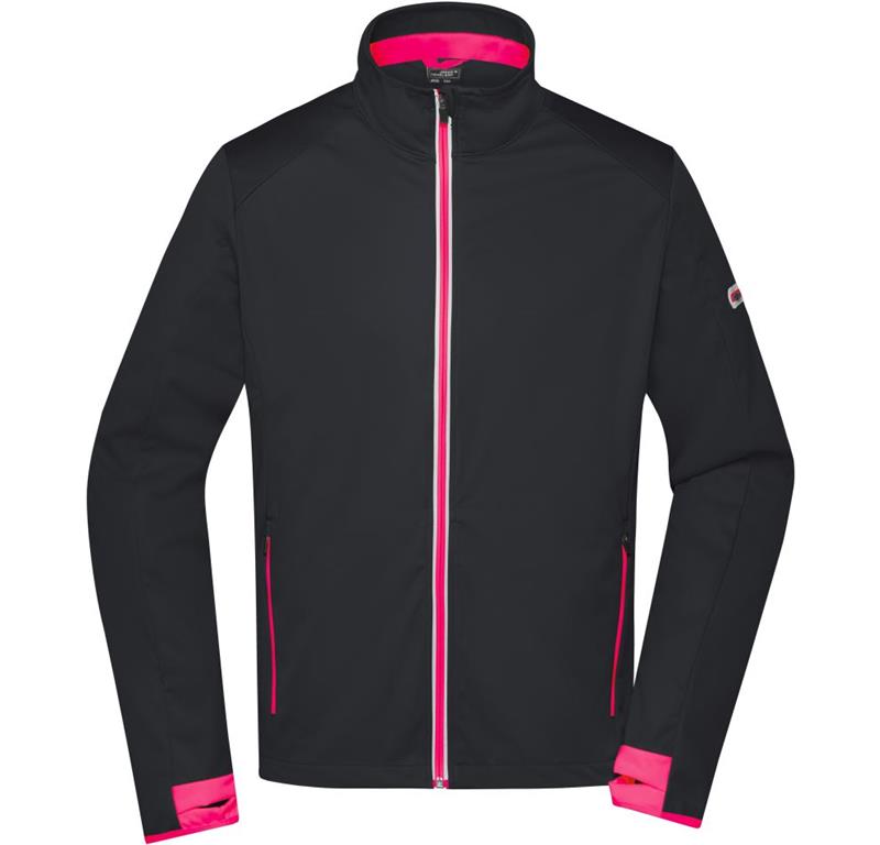 Herren 3-Lagen Sport Softshell Jacke JN