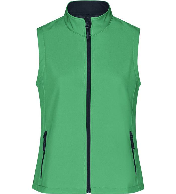 Ladies' 2-Layer Promo Softshell Vest JN